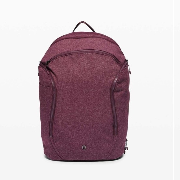 Lululemon Handbags - Lululemon Define Backpack OS Heathered Cassis W9CQDS Laptop Bag Maroon